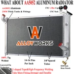 Rows Aluminum Radiator For 1973-1975 Chevy Corvette C3 5.7L 7.4L V8 350CU. Fixed Price $259.00.
