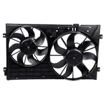 Cooling Fan Assembly For 2009 2010-2013 Volkswagen Jetta Radiator Condenser. Fixed Price $78.56.