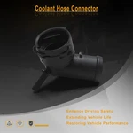 5Q0122291BL EA888 MK3 Radiator Coolant Hose Connector Fit For Audi Skoda Seat Vw. Fixed Price $17.59.