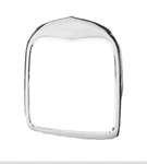 Ford Model Radiator Shell Chrome Smooth 1928-1929. Fixed Price $225.00.