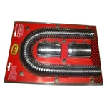 Racing Power Company R7305 24" Stainless Steel Radiator Hose Kit With Chrome. Fixed Price $76.99.
