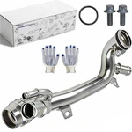 Upgrade Stainless Steel Thermostat Coolant Pipe, Engine Cooling Connector Pip.... Fixed Price $80.55.