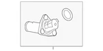 Genuine Lexus Engine Coolant Thermostat Kit 16031-31071. Fixed Price $61.99.