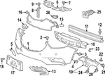 Genuine Gm Front Bumper Fascia Center Support 42519570. Fixed Price $77.14.