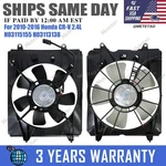 Radiator Condenser Cooling Fan For 2010-2016 Honda Cr-v Crv 2.4L Left+right. Fixed Price $76.99.