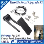 Universal For Gm Street Hot Rod Aluminum Gas Pedal + Throttle Cable Spring Set. Fixed Price $48.99.
