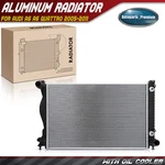Radiator With Transmission Oil Cooler For Audi A6 Quattro 2005-2010 Automatic. Fixed Price $127.99.