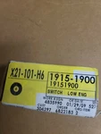 Engine Coolant Level Switch Acdelco Gm Original Equipment 19151900. Fixed Price $129.00.
