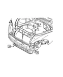 Genuine Mopar Radiator Closure Panel Cross-member 4724509AC. Fixed Price $208.09.