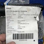2018 2019 2020 Cadillac Escalade Radiator 63K Oem. Fixed Price $120.00.