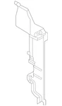 Genuine Nissan Radiator Support Baffle 92184-6EM0B. Fixed Price $168.59.