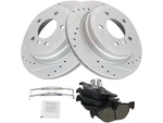 For 2007-2013 Bmw 328I Brake Pad And Rotor Kit Rear 76619CWCS 2011 2008 2009. Fixed Price $115.13.