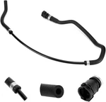 Engine Upper Radiator Coolant Expansion Tank Hose Fit For Bmw 17127618510. Fixed Price $25.80.