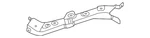 Genuine Nissan Radiator Support Tie Bar 62513-4CB0A. Fixed Price $35.09.
