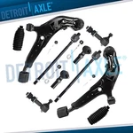 10PC Front Lower Control Arms Tie Rods Sway Bar For 1995-1999 Nissan Maxima I30. Fixed Price $116.45.