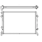 RAD13422 New Replacement Radiator Fits 2012-2019 Volkswagen Passat. Fixed Price $132.00.