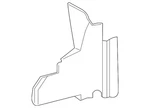 Genuine Gm Driver Side Radiator Air Baffle 84141573. Fixed Price $20.14.