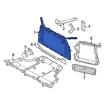 For Dodge Hornet 2023-2025 68619490AA Front Radiator Support Panel. Fixed Price $1118.12.