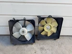 99 Toyota RAV4 Radiator & Ac Condenser Cooling Fan Assembly Pair. Fixed Price $149.55.