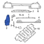 For Dodge Charger Daytona 24 Front Left Radiator Support Side Panel. Fixed Price $147.01.