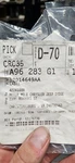 Genuine Mopar Veci Label 52014649AA. Fixed Price $10.00.