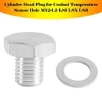 Cylinder Head Plug Fit For Coolant Temperature Sensor Hole M12-1.5 LS1 Lsx LS3. Fixed Price $10.85.