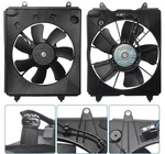 Lh & Rh Radiator Cooling Fans Condenser For 2012-2016 Honda Cr-v 2.4L. Fixed Price $84.99.