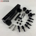 Black 1/8NPT 6 Port Vacuum Manifold Kit Fit Turbo Boost Intake Emusa. Fixed Price $19.99.