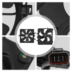 Pair Cooling Fans For 2007-2008 Honda Fit 75W & 72W Radiator 12V. Fixed Price $88.74.