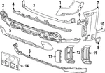 Genuine Gm Upper Deflector 86775760. Fixed Price $34.33.