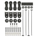 Derale Cooling High Output Rad Fan Mounting Kit With Ratcheting Brackets 16746. Fixed Price $65.71.