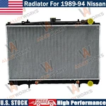 Aluminum Core Radiator Fits 1989-1994 Nissan 240SX Se Xe 2.4L L4 Alloy. Fixed Price $84.95.