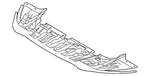 Genuine Ford Radiator Support Splash Shield KT1Z-8310-A. Fixed Price $228.34.