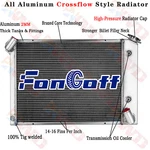 3 Rows Aluminum Radiator For Chevy Corvette 7.0L 427CI V8 Engine 1966-1968. Fixed Price $139.00.