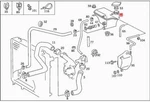 Genuine Mercedes A124 C124 S124 W124 Expansion Tank Reservoir 1245001249. Fixed Price $263.16.