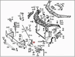Genuine Mercedes C292 W166 X166 Air Ducting For Radiator 2925050730. Fixed Price $16.51.