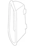 Genuine Audi Radiator Support Air Duct 4G8-807-796-AP6. Fixed Price $268.65.