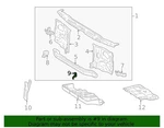 ( )genuine Toyota 57212-35030 Upper Radiator Mount Bracket #1 Lh 96-02 4RUNNER. Fixed Price $20.49.