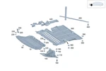Genuine Mercedes-benz Cover 297-520-07-00. Fixed Price $61.60.