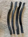 2001-2009 Audi A4 Radiator Fan Side Seal Gudie Pair Set. Fixed Price $14.99.
