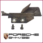 Porsche Crank Case Oil Pan Heat Shield W/ Hardware 944101033 *cracked* 83-91. Fixed Price $27.99.