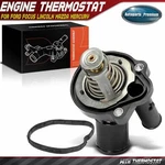 Engine Coolant Thermostat Housing Assembly Ford Focus Lincoln Mazda Mercury. Fixed Price $17.19.