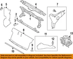 Ford Oem 09-10 F-150 Radiator Support-side Shield 9L3Z8310A. Fixed Price $41.77.