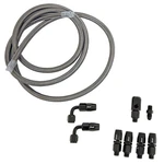Steam Line Plumbing Kit Engine Coolant Crossover Alum. Black Anodized Chevy Smal. Fixed Price $74.99.