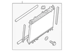 Genuine Nissan Radiator Assembly 21460-9CA2E. Fixed Price $542.73.