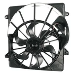 Radiator Cooling Single Fan Assembly For Jeep Liberty 2008-2012 674-00580. Fixed Price $114.40.