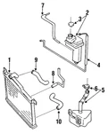 Genuine Mazda Expansion Tank N3A1-15-35XB. Fixed Price $119.90.