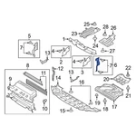 Ford Escape 17-19 Front Left Lower Radiator Support Air Deflector. Fixed Price $31.45.