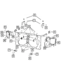 Genuine Mopar 2014-2018 Jeep Cherokee Cooling Module Bracket Right 68144540AB. Fixed Price $42.78.