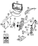 Genuine Mopar Radiator Isolator 68050199AA. Fixed Price $30.73.